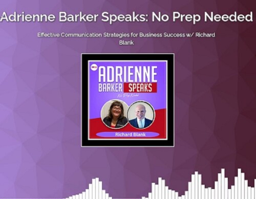 Adrienne Barker speaks guest Richard Blank Costa Ricas Call Center